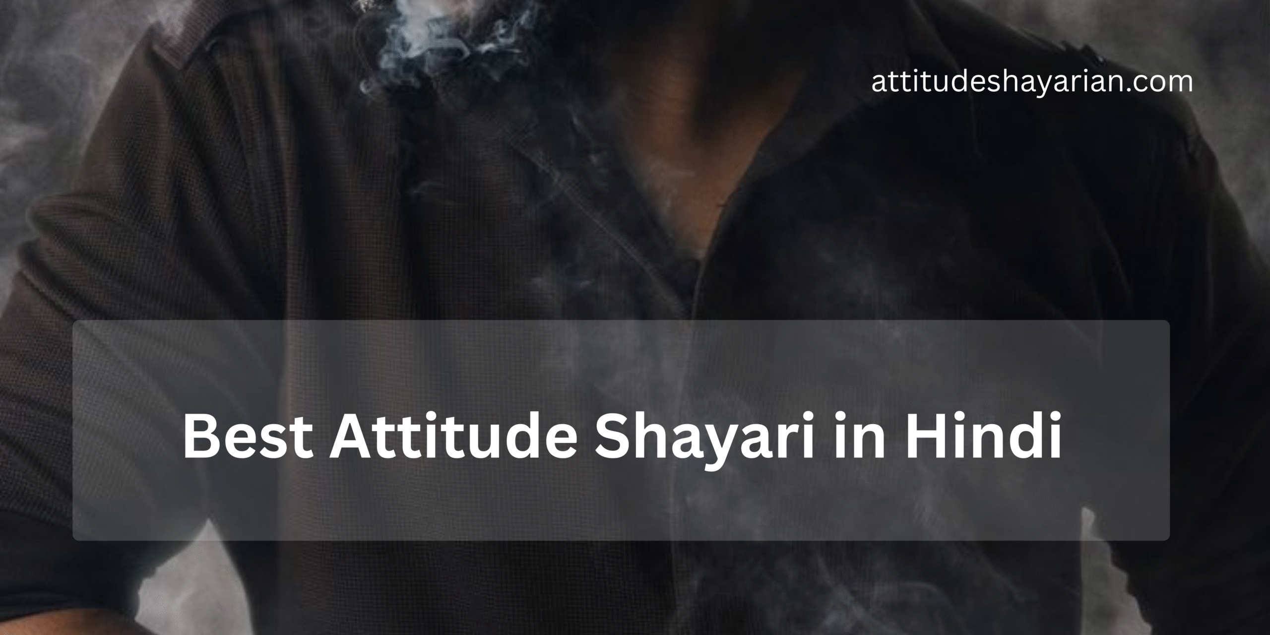 attitude shayari